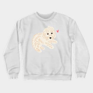 Cute Maltipoo Crewneck Sweatshirt